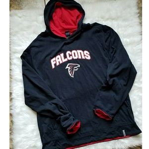 REEBOK ATLANTA FALCONS MEN'S LARGE SPORTS HOODIE